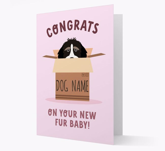 Congrats On Your New Fur Baby: Personalised {breedFullName} Card